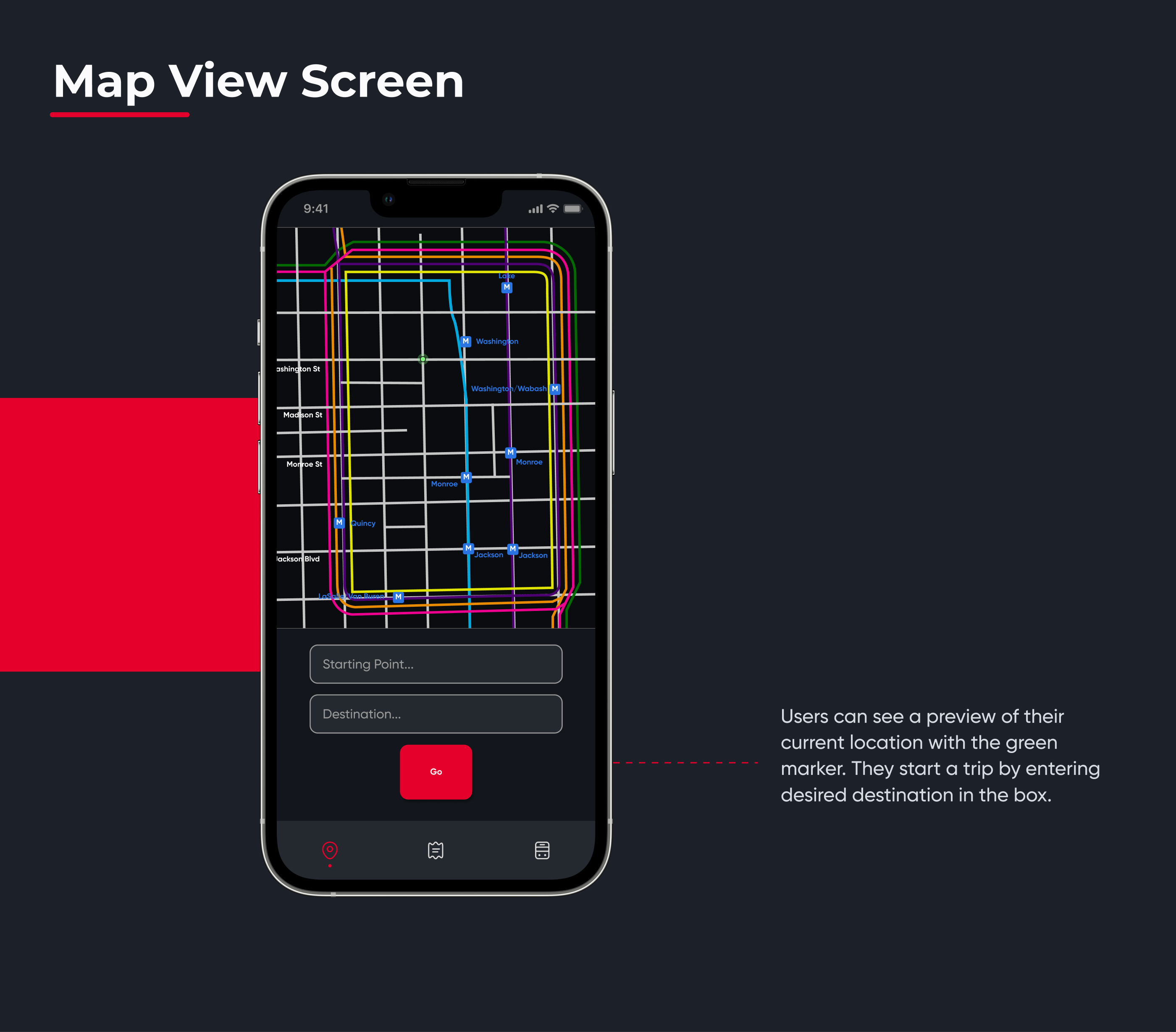 Map View Screen